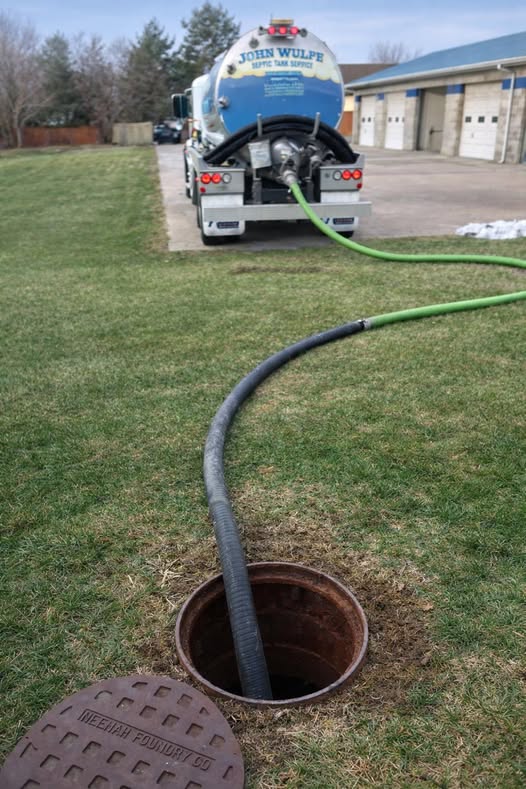 John Wulf's Septic Service equipment